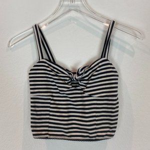 Striped Crop Top